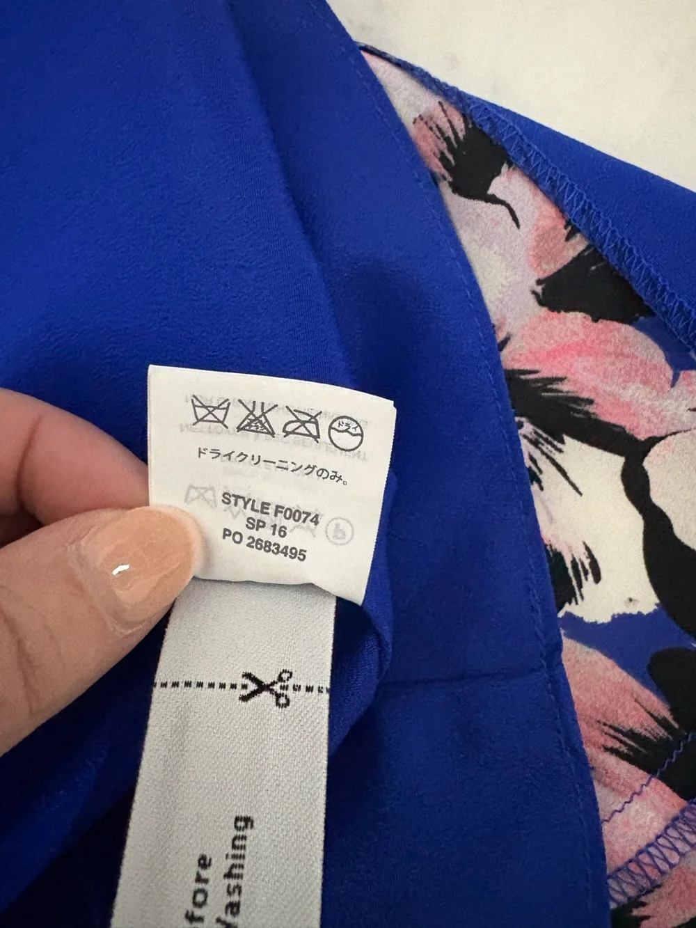 J.Crew 100% Silk Floral Fit & Flare Dress Blue Pink Sleeveless Size 4